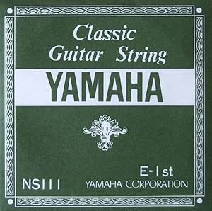 【YAMAHA】クラシックギター用バラ弦　NS111　E-1st 0.72mm