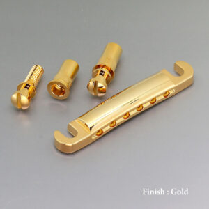 【メール便・送料無料】【ギターパーツ】【テイルピース】　<br />【GOTOH】エレキギター用テイルピース　GE101A-T  ゴールド