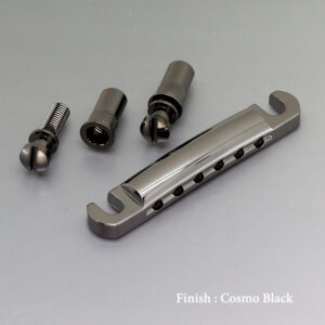 【ギターパーツ】【テイルピース】　<br />【GOTOH】エレキギター用テイルピース　GE101A-T /CK コスモブラック