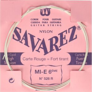 SAVAREZ サバレス クラシックギター弦 6弦用 526R ピンクラベル ノーマルテンション