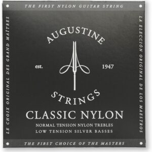 【送料無料・メール便】AUGUSTINE オーガスチン クラシックギター弦 ブラックセット BLACK SET