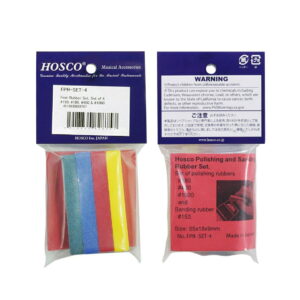 【工具・ツール】【HOSCO】<br />フレットポリッシングラバー4個セット FPR-SET-4