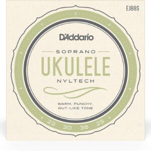 【ゆうパケット・送料無料】【D'Addario （ダダリオ）】【ウクレレ弦】ウクレレ弦 EJ88S Nyltech Soprano ソプラノ