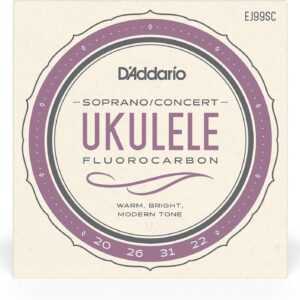 【ゆうパケット・送料無料】【D'Addario (ダダリオ)】【ウクレレ弦】 Pro-Arté Carbon Concert/Soprano EJ99SC