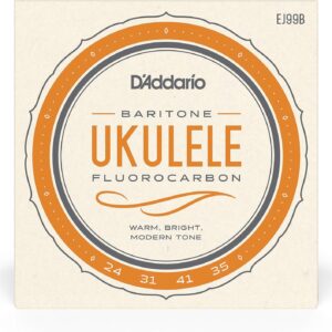 【ゆうパケット・送料無料】【D'Addario (ダダリオ)】【ウクレレ弦】Pro-Arté Carbon Baritone EJ99B