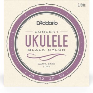 【ゆうパケット・送料無料】【D'Addario (ダダリオ)】【ウクレレ弦】EJ53C Concert Ukulele
