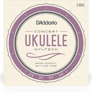 【ゆうパケット・送料無料】＊【D'Addario(ダダリオ)】【ウクレレ小物】<br />ウクレレ弦　EJ88C