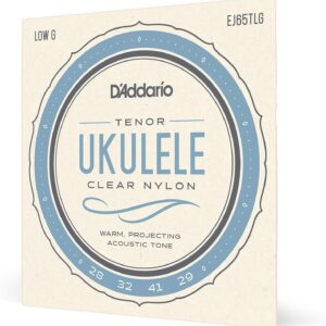 【ゆうパケット・送料無料】【D'Addario (ダダリオ)】【ウクレレ弦】EJ65TLG Tenor Ukulele Low-G