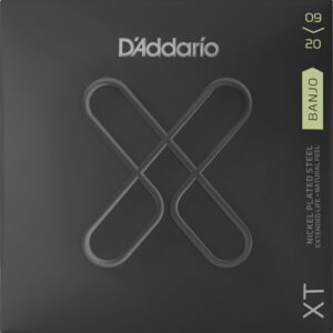 【ゆうパケット・送料無料】【D'Addario （ダダリオ）】【バンジョー弦】XTJ0920 コーティング弦 ニッケル Light 5弦 .009-.020