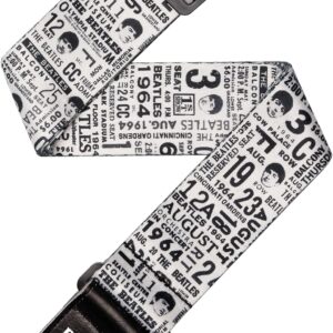 【送料無料】【D'Addario】ギターストラップ The Beatles US Tour 1964 Collection 50BTL13 【国内正規品】