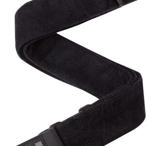 【送料無料】【D'Addario】 ギターストラップ Corduroy Strap 50CR00 BLACK 【国内正規品】ダダリオ