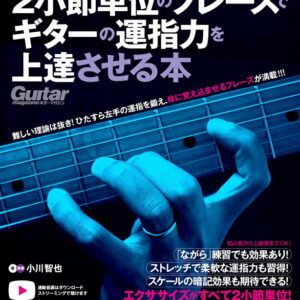 【送料無料・メール便】【ギター教本】2小節単位のフレーズでギターの運指力を上達させる本　リットーミュージック・ムック　ギター・マガジン