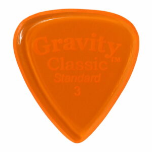 GRAVITY GUITAR PICKS Classic -Standard- GCLS3P 3.0mm, Orange