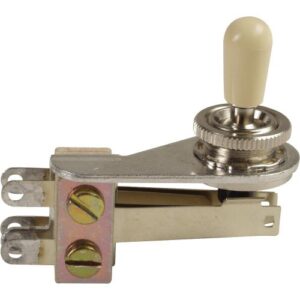 【メール便・送料無料】【Gibson】【トグルスイッチ】<br />Gibson Gear Toggle Switch L-Type w/ Cream Switch Cap  (PSTS-010)