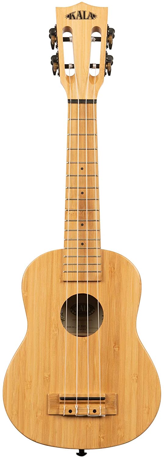 【KALA カラ】ウクレレ Bamboo Series オールソリッドバンブーボディ ソプラノ KA-BMB-S (ケース付属)