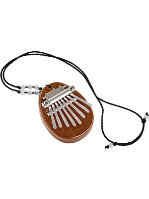 【送料無料】【MEINL(マイネル)】 Sonic Energy Collection ミニカリンバ Mini Kalimba サペリ 8鍵盤 Cメジャースケール KL8MINI (リボン付属) - 画像 (3)