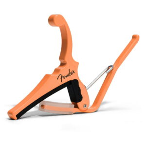 【メール便】【Kyser】【カポタスト】 KGEFPPA Fender Custom Colorways Quick-Change Electric Capo PACIFIC PEACH ギター用カポタスト