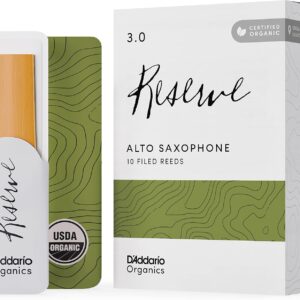 【パッケージを折りたたんでメール便】【D'Addario WoodWinds】【アルトサックス用リード】RESERVE ODJR1030 [硬さ:3] 10枚入り