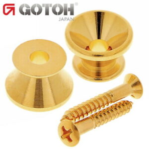 【メール便・送料無料】【ギターパーツ】【エンドピン】 <br />【GOTOH】エレキギター用エンドピン EP-B2/ゴールド