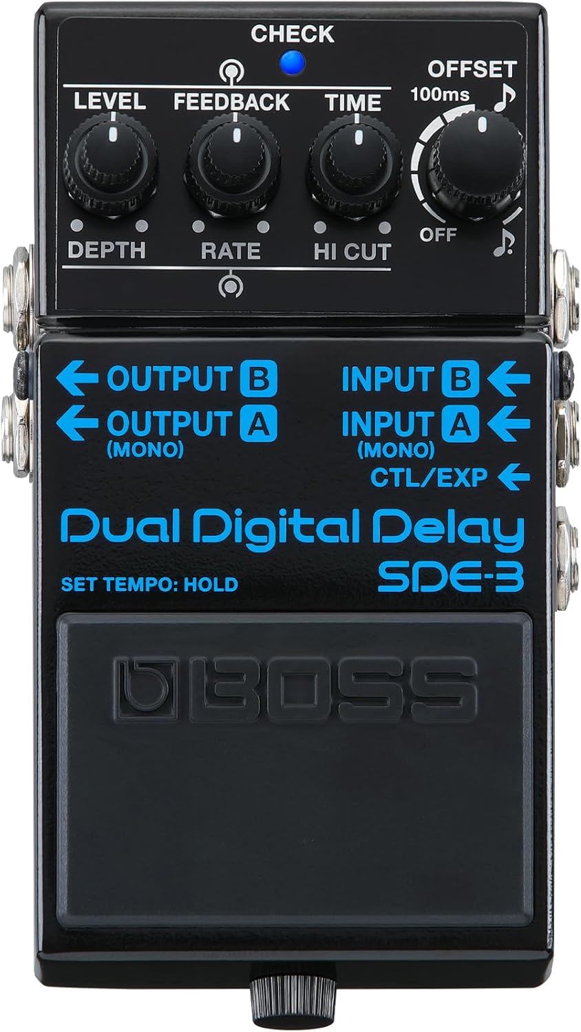 【BOSS(ボス)エフェクター】 デュアルデジタルディレイ SDE-3