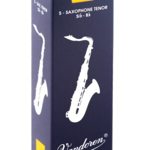 【パッケージを折りたたんでメール便発送】＊【Vandoren（バンドレン）リード】テナーサックス（Ｔ・Ｓａｘ）　トラディショナル　4（SR224)