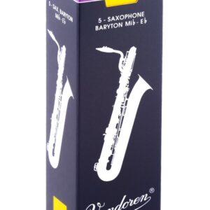 【パッケージを折りたたんでメール便発送】【Vandoren(バンドレン)リード】バリトンサックス(B・Sax) トラディショナル 3(SR243)