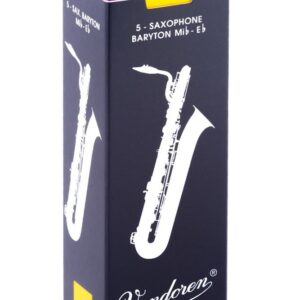 【パッケージを折りたたんでメール便発送】【Vandoren(バンドレン)リード】バリトンサックス(B・Sax) トラディショナル 4(SR244)