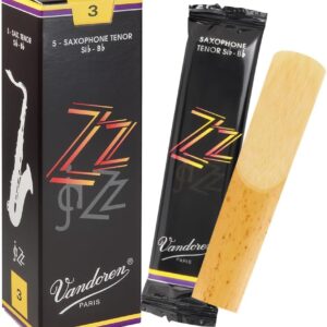 【パッケージを折りたたんでメール便発送】【Vandoren(バンドレン)リード】テナーサックス(T・SAX)ズィーズィー(ZZ) 硬さ:3 (5枚入) SR423