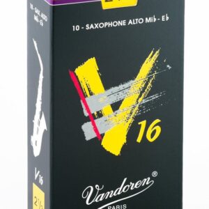 【パッケージを折りたたんでメール便発送】【Vandoren（バンドレン）リード】アルトサックス（A･SAX）　V16　2.5（SR7025)