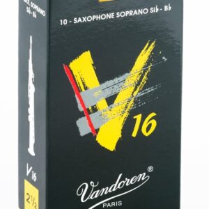 【パッケージを折りたたんでメール便発送】【Vandoren(バンドレン)リード】ソプラノサックス(S・Sax) V16 2.5(SR7125)