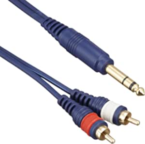 TRUE DYNA トゥルーダイナ オーディオ変換用 ラインケーブル TD-50SPRC (5m StPhone/RCA×2)