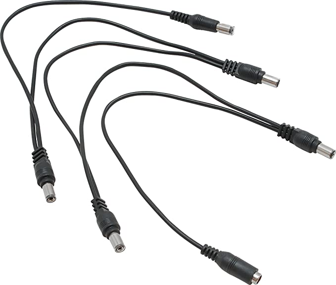 【メール便発送】TRUE DYNA トゥルーダイナ DCケーブル 電源5股分岐 TDDC-5P - 画像 (3)