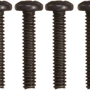 【SCUD】【スクリュー】<br />シングルコイルピックアップ用ビス W-SPB インチサイズ、8P(ブラック)
