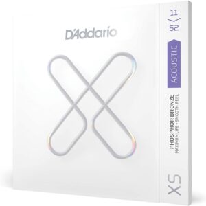 D'Addario ダダリオ アコースティックギター弦 XS コーティング弦 フォスファーブロンズ Custom Light .011-.052 XSAPB1152