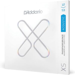 D'Addario ダダリオ アコースティックギター弦 XS コーティング弦 フォスファーブロンズ Light .012-.053 XSAPB1253