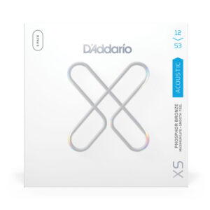 【メール便・送料無料】【3セットパック】D'Addario LIGHT .012-.053 XSAPB1253-3P アコースティックギター弦 XS コーティング弦 フォスファーブロンズ