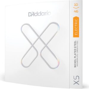 【D'Addario ダダリオ】 エレキギター弦 XS コーティング弦 ニッケルRegular Light .010-.046 XSE1046