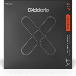 【ゆうパケット・送料無料】D'Addario ダダリオ アコースティックギター弦 XT コーティング弦 フォスファーブロンズ Resophonic Medium .016-.056 XTAPB1656