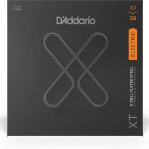【ゆうパケット・送料無料】D'Addario ダダリオ エレキギター弦 XT コーティング弦 Regular Light 7弦 .010-.059 XTE1059