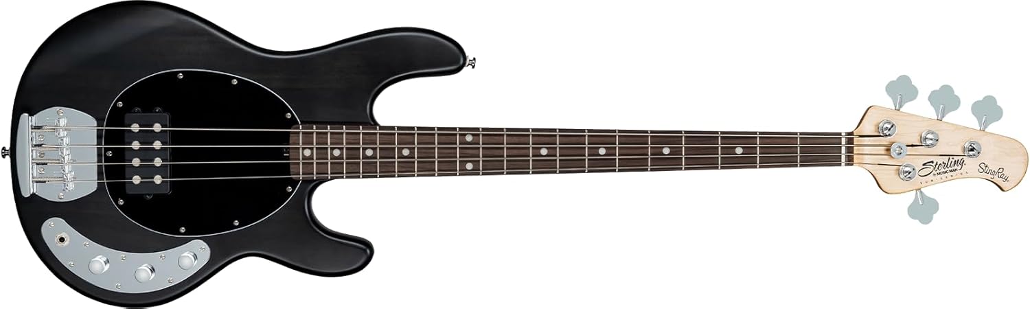 【Sterling By Musicman】エレキベース SUB STINGRAY RAY4 TBKS(TRANS BLACK SATIN/R)