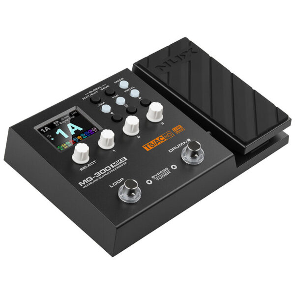 NUX MG-300 ギターエフェクター　マルチ　美品 説明書付き NUX(ニューエックス)】 MG-300 MKII マルチエフェクター - サンクス